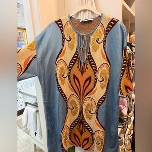 ZARA Colorful Patterned Tunic Dress